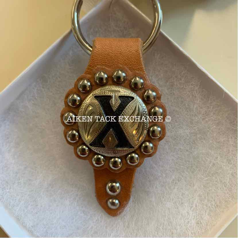 "X" Initial Key Chain, Brand New
