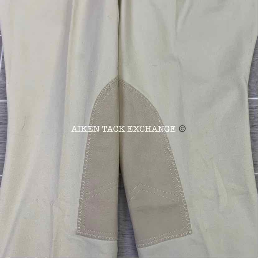 Royal Highness Shapely Knee Patch Breeches, Size 36 L