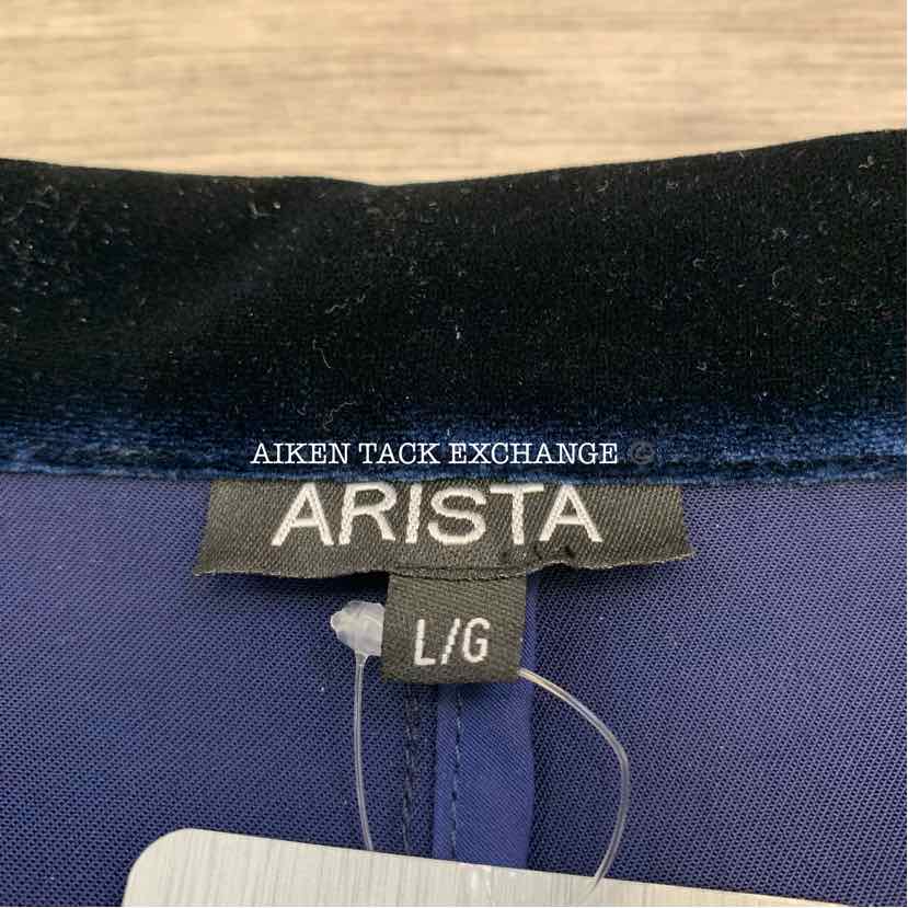 Arista Modern Dressage Show Coat w/ Inside Zipper, Size Large