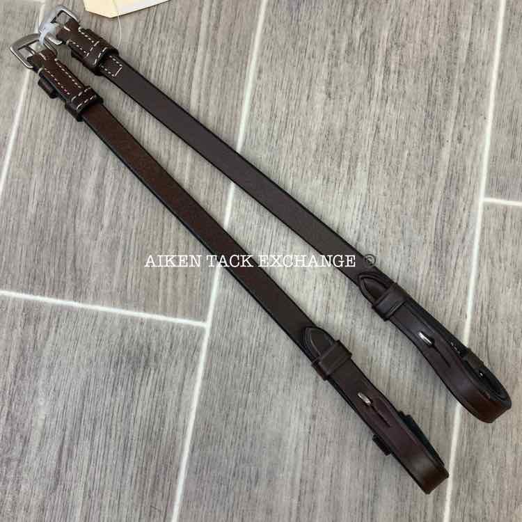 KL Select Red Barn Cheek Pieces, Hook Stud Ends, OS