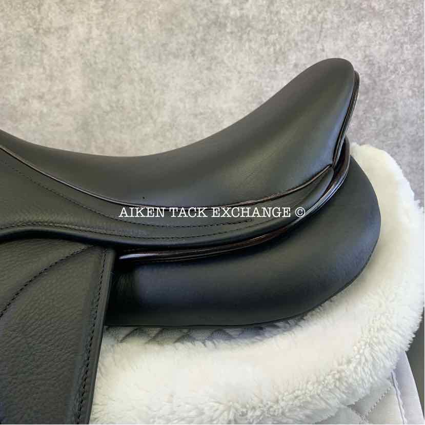 2023 MaxFlex Valentin All Purpose Jump Saddle, 17.5" Seat, Flex Tree - Adjustable (Custom Gullet), Wool Flocked Panels