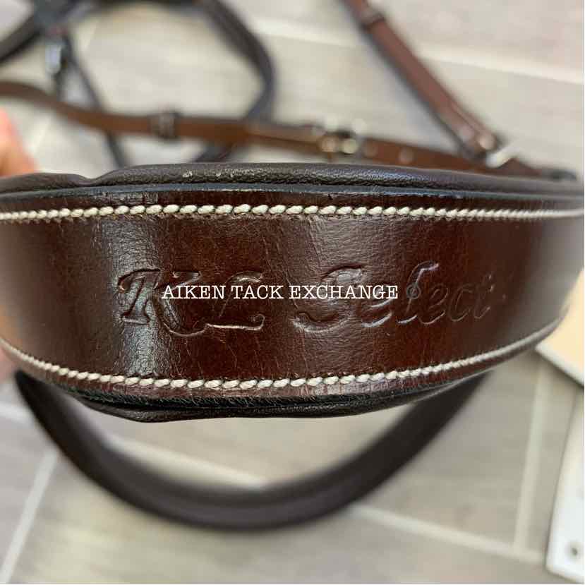 KL Select Italia Chase Figure 8 Bridle with Rubber Reins, Brand New, Size Full