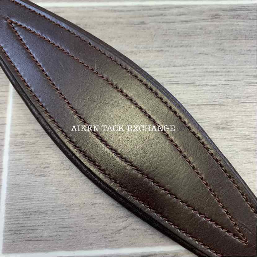 Digby & Fox Padded Leather Dog Collar, Size Small