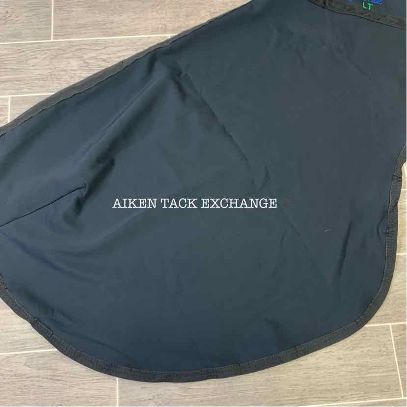 **CLEARANCE** Fenwick Equestrian LT Liquid Titanium Quarter Sheet, Black, Size M
