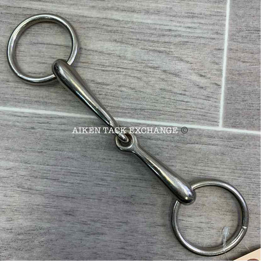 Plated Single Joint Loose Ring Pony Bit 4.5"