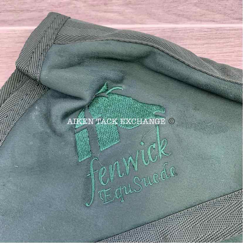 Fenwick Equestrian EquSuede Quarter Sheet, Hunter Green, Size L, Brand New