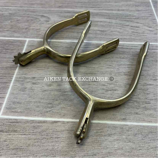 Herm Sprenger German Silver Rowel Spurs
