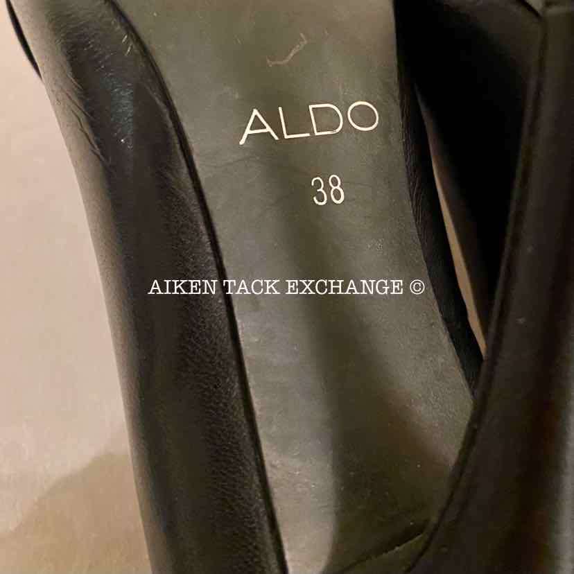 Women's 8, Aldo Pointed Toe Stiletto Heel Pumps, Black:Arielle's Wardrobe: Footwear:Aldo:The Aiken Tack Exchange