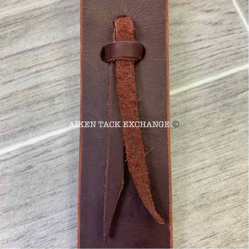 Weaver Leather Latigo Cinch Tie Strap, Burgundy, 1 3/4" x 72"