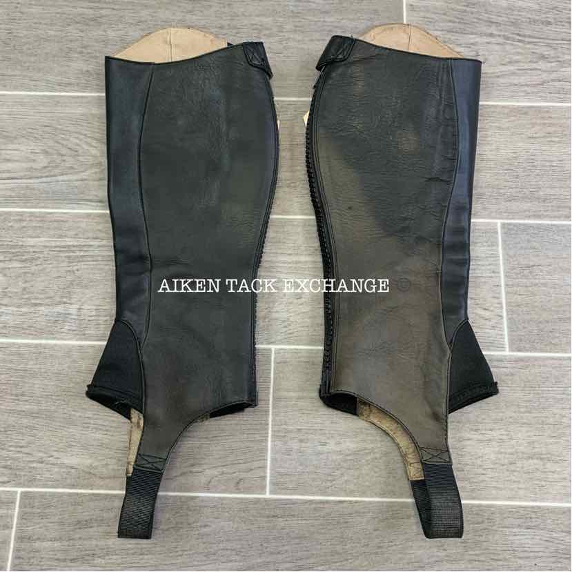 Ariat Leather Half Chaps, Size Small Short (SS)