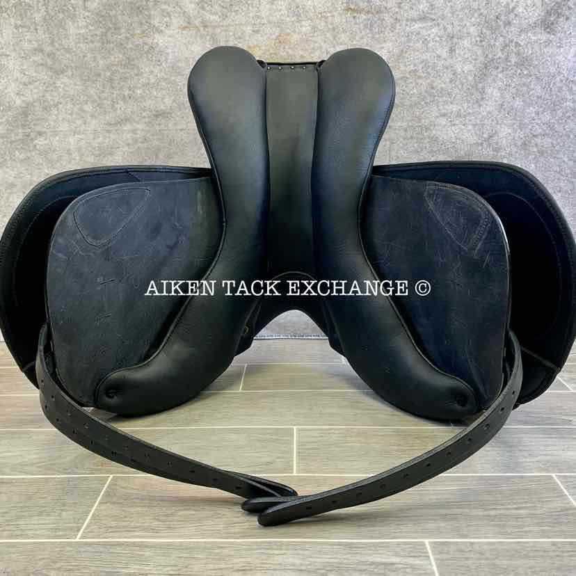 2023 MaxFlex Valentin All Purpose Jump Saddle, 17.5" Seat, Flex Tree - Adjustable (Custom Gullet), Wool Flocked Panels