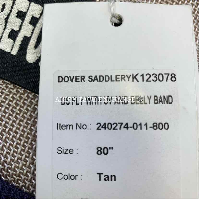 Dover Saddlery DS Fly Sheet w/ UV And Belly Band 80"