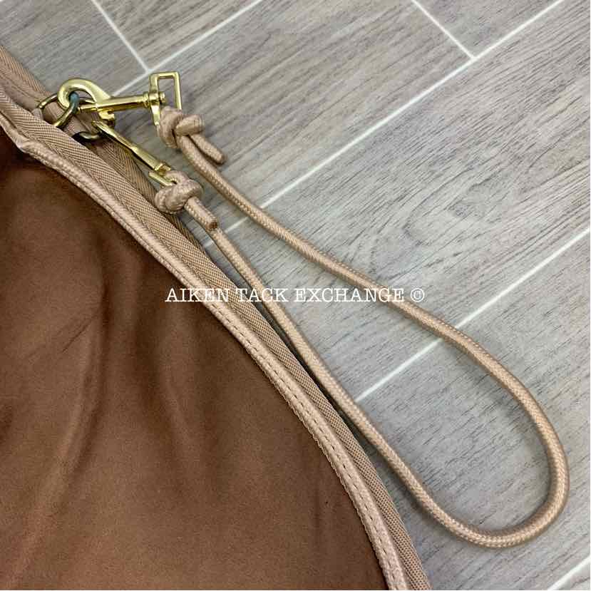**CLEARANCE** Fenwick Equestrian EquSuede Performance Dress Blanket Cooler, Mocha, 74"