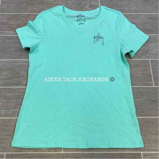 Guy Harvey Short Sleeve V-Neck T-Shirt, Small