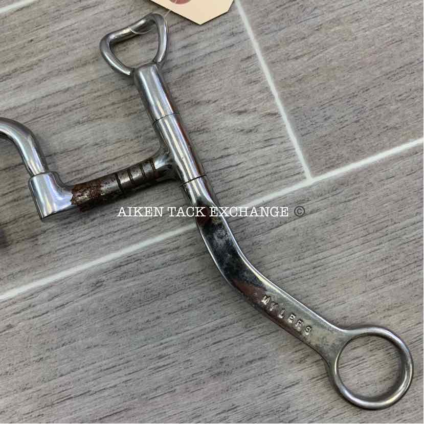 Myler Flat Shank Bit w/ Traditional Correctional MB 27