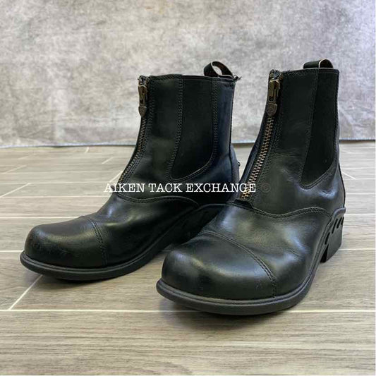 Ariat Zip Round Toe Paddock Boots, Size 7
