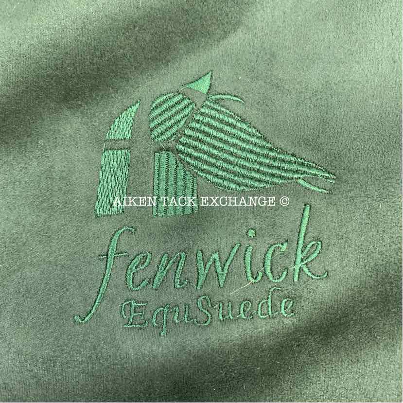 **CLEARANCE** Fenwick Equestrian EquSuede Performance Dress Blanket, Green, 86"