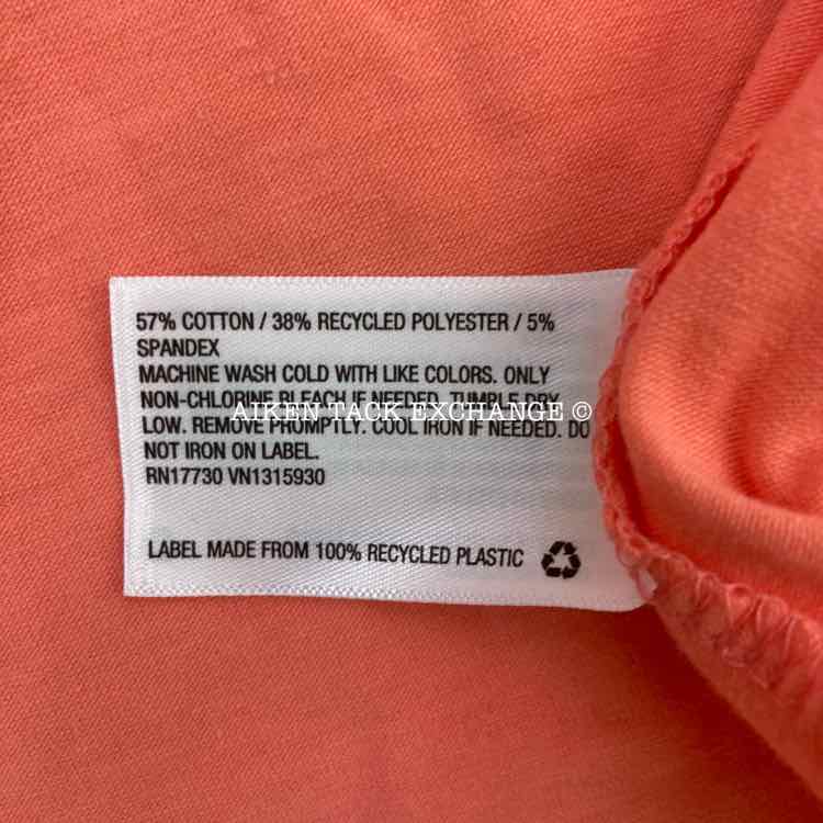 Women's Medium Brilliant Peach Top by Wild Fable