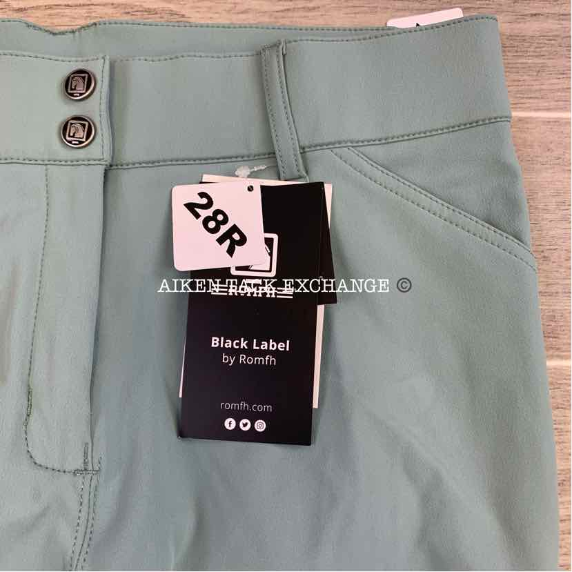 Romfh Sarafina Euro Grip Silicone Knee Patch Breeches, Size 28 R