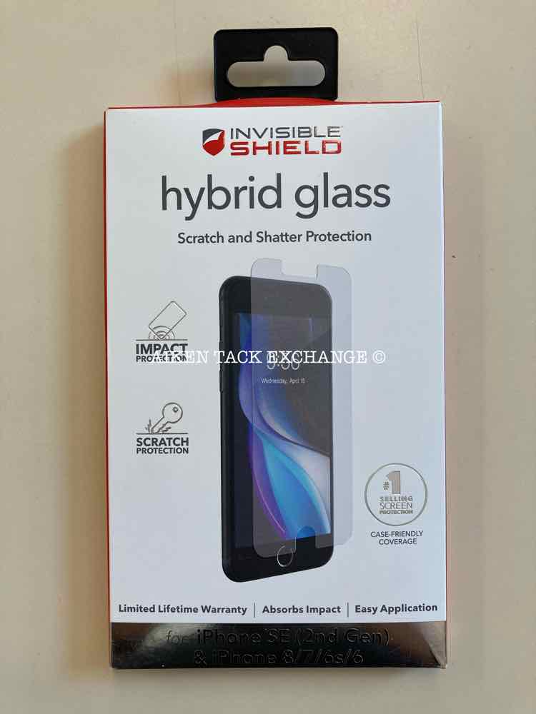 ZAGG InvisibleShield Hybrid Glass Screen Protector: iPhone SE & iPhone 6/7/8
