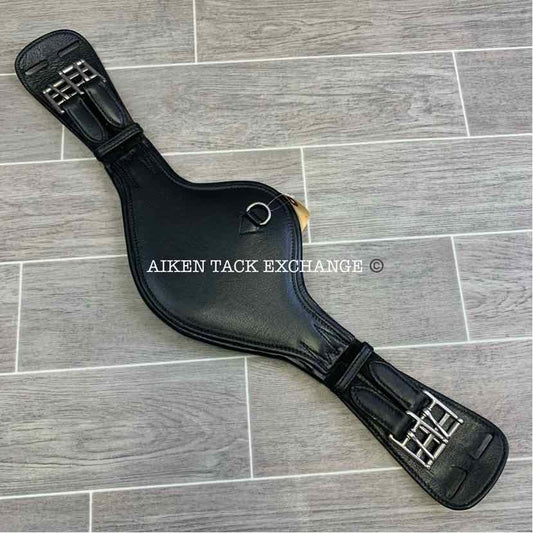 Schleese Softy Dressage Girth, Black, 24"