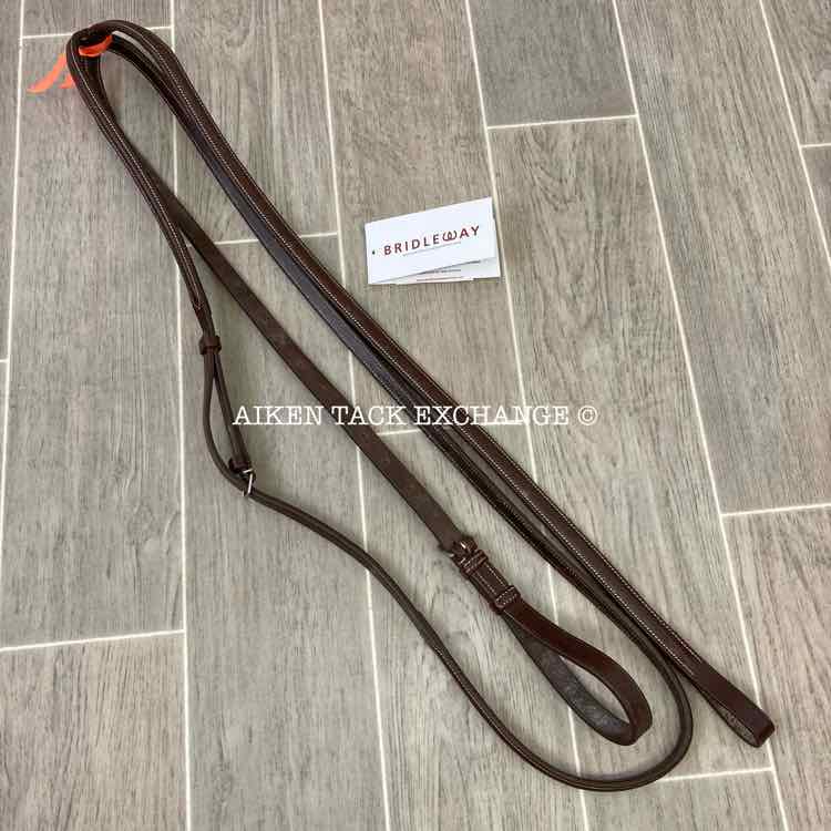 Bridleway Plain Raised Raised Standing Martingale, Oakbark, Oversize, Brand New