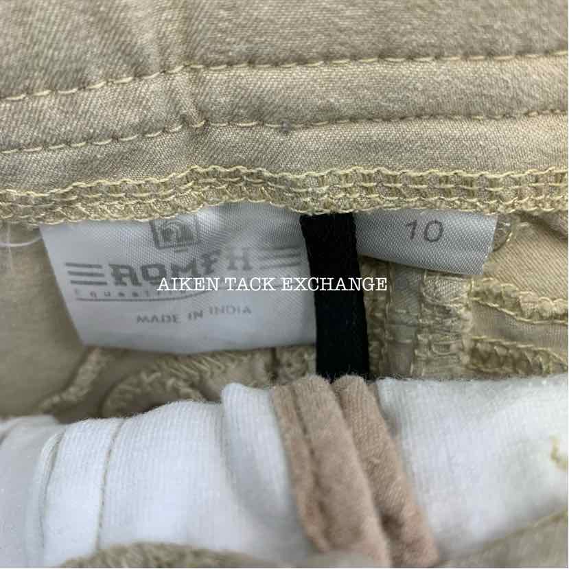 BARGAIN BUNDLE: 2 Pairs of Romfh Knee Patch Jods Breeches, Size 10