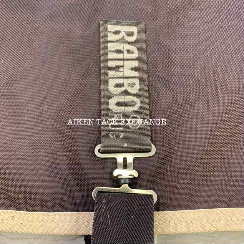 Rambo Original 100g Medium/Light Turnout Blanket with Leg Arches, 87"