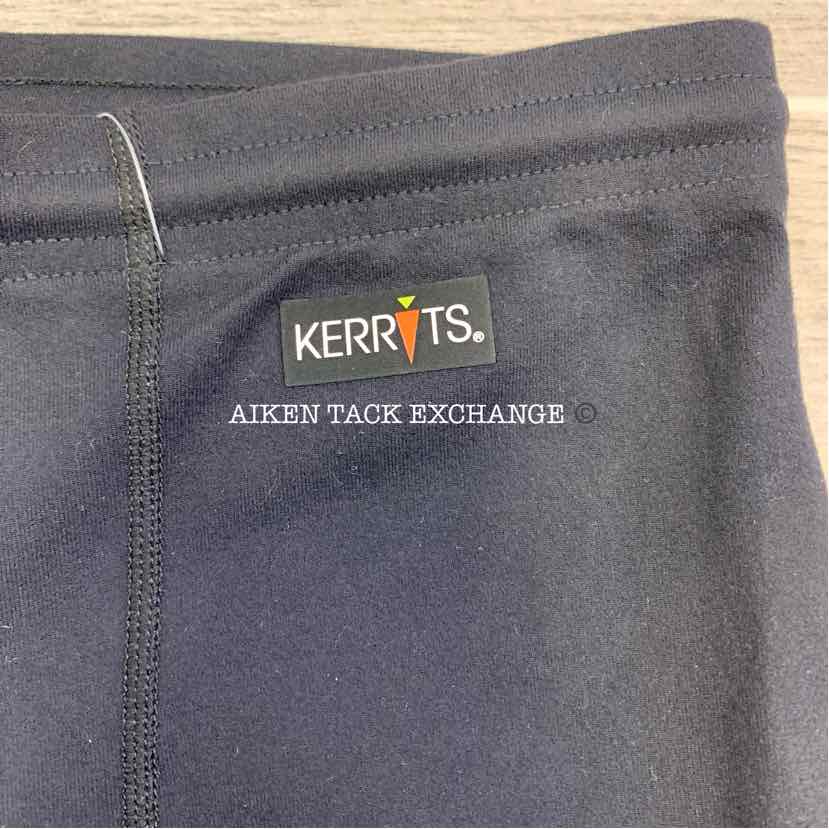 Kerrits Klassic Rise Knee Patch Tights, Size XLarge