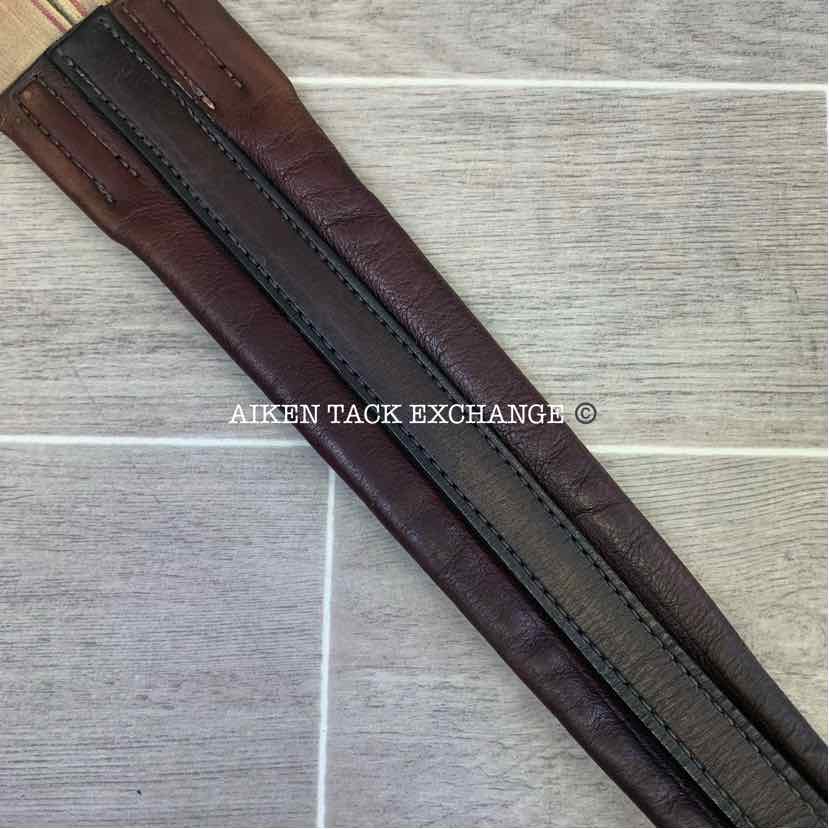 Tory Leather Girth w/ Elastic at Both Ends 52"