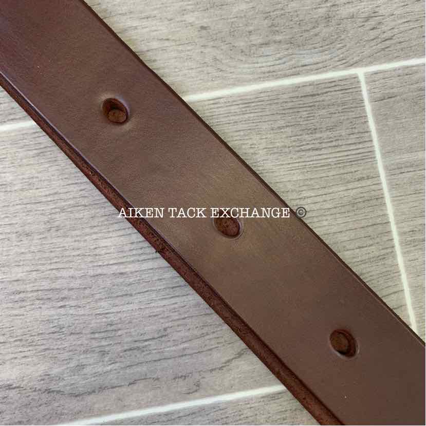 Weaver Single Ply Leather Off Billet, Dark Chocolate, 1 3/4" x 39"