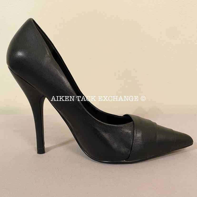 Women's 8, Aldo Pointed Toe Stiletto Heel Pumps, Black:Arielle's Wardrobe: Footwear:Aldo:The Aiken Tack Exchange
