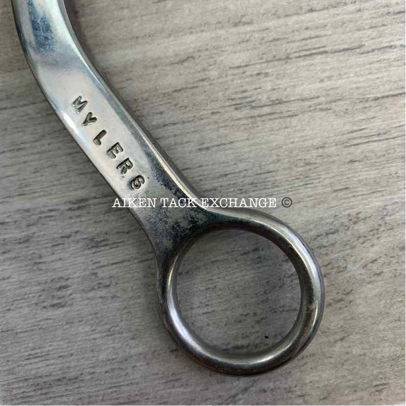 Myler Flat Shank Bit w/ Traditional Correctional MB 27