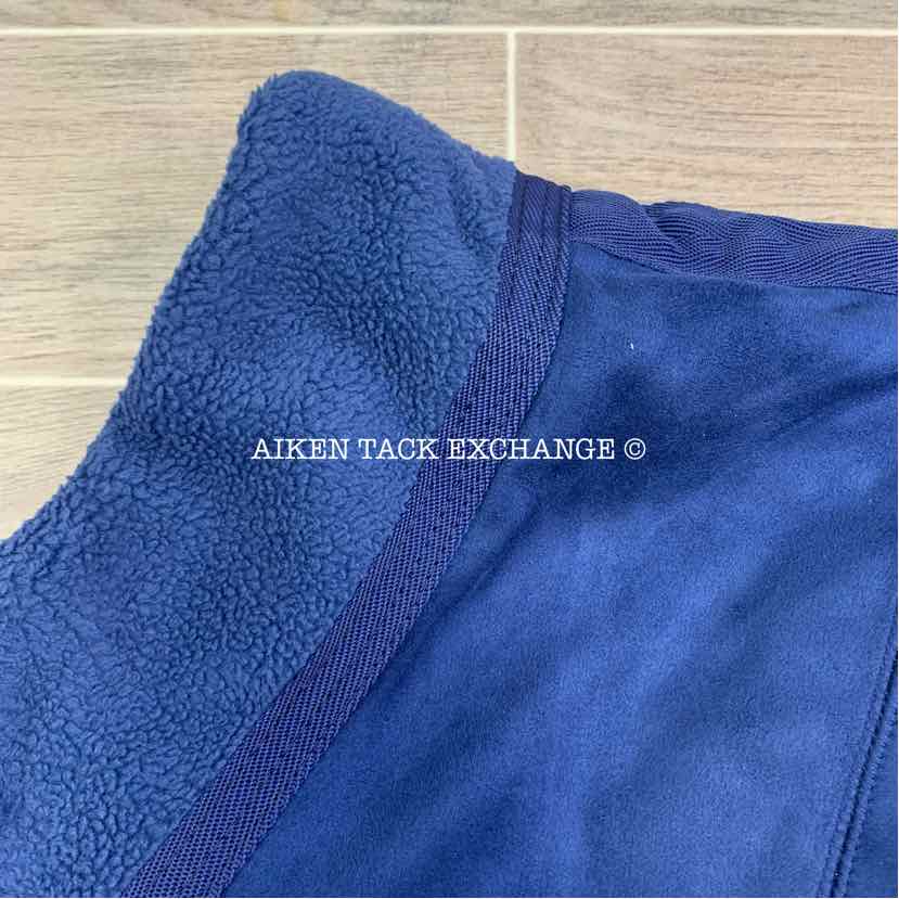 **CLEARANCE** Fenwick Equestrian EquSuede Performance Dress Blanket, Blue, 74"