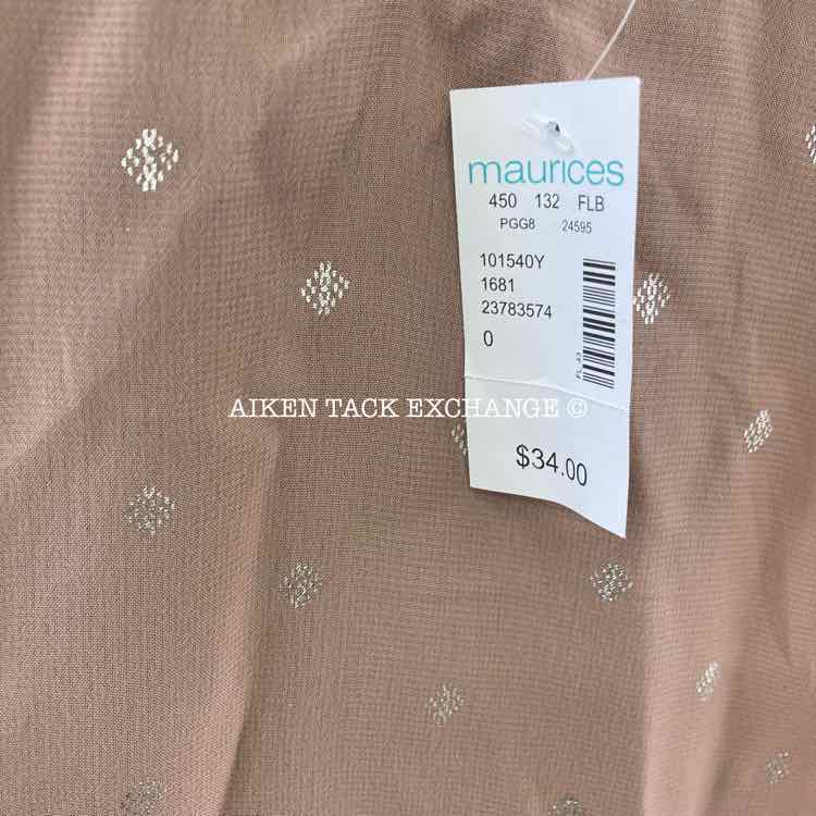 Maurices Long Sleeve Sheer Top, Plus Size 0 (Large)