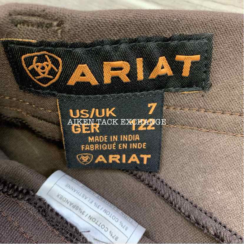 Ariat Heritage Knit Knee Patch Jods, Size 7