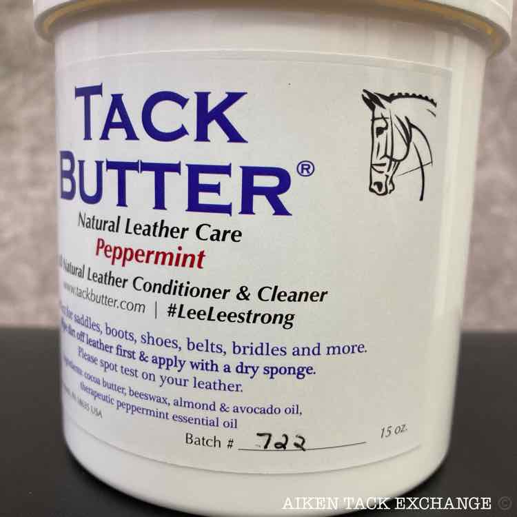 Tack Butter All Natural Leather Cleaner/Conditioner, Peppermint - 15 oz