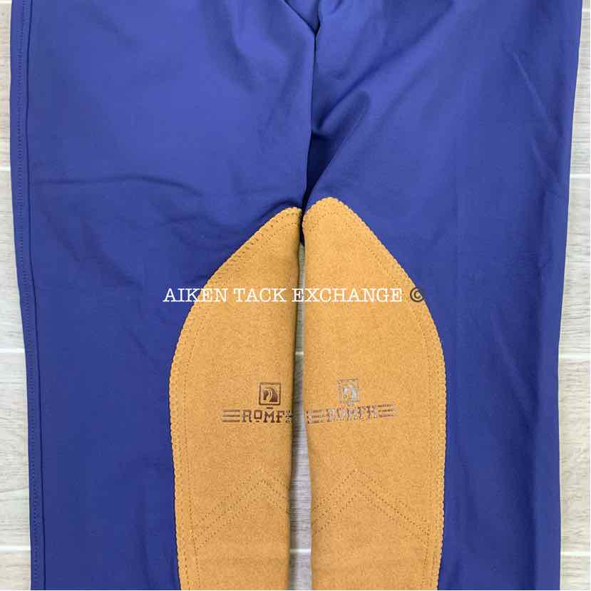 Romfh Sarafina "Black Label" Knee Patch Breeches, Size 28 R