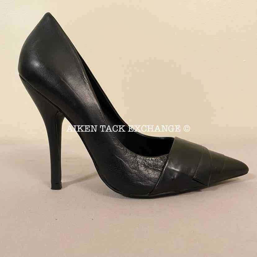 Women's 8, Aldo Pointed Toe Stiletto Heel Pumps, Black:Arielle's Wardrobe: Footwear:Aldo:The Aiken Tack Exchange