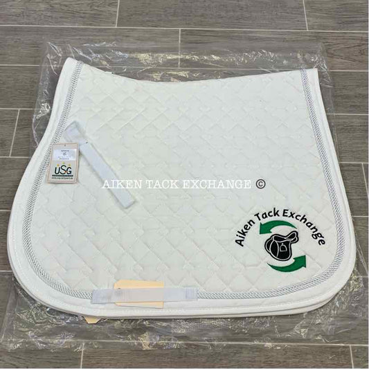 USG by KL Select All Purpose Saddle Pad with Aiken Tack Exchange Logo