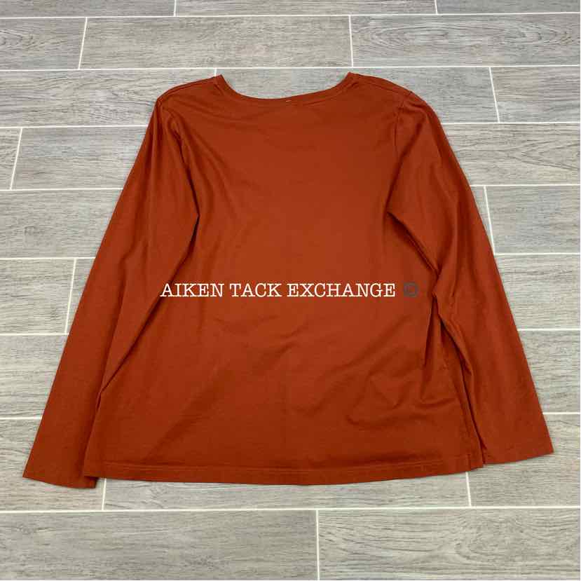 Aiken Tack Exchange Women's Long Sleeve Shirt, Size Large