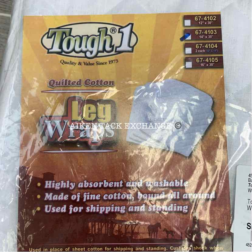 Tough 1 Quilted Leg Wraps, Set of 4, 14"