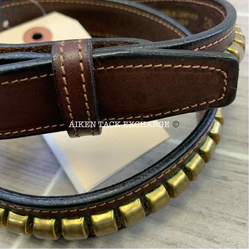 Tory Leather Clincher Belt 28