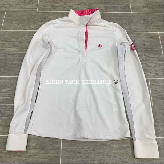 Fior Da Liso Long Sleeve Sun Shirt Show Shirt, Size 4