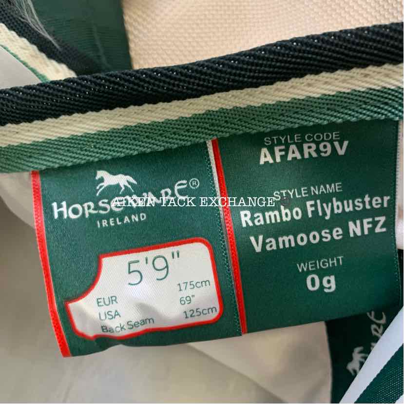 Horseware Rambo Fly Buster Vamoose Fly Sheet w/ Neck 69"