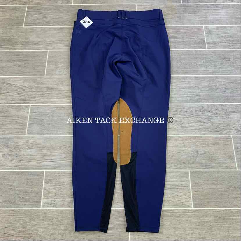 Romfh Sarafina "Black Label" Knee Patch Breeches, Size 28 R