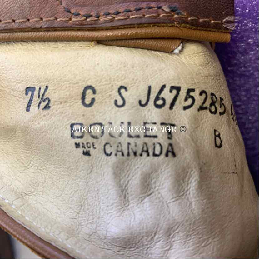 Boulet Western Boots, Size 7.5