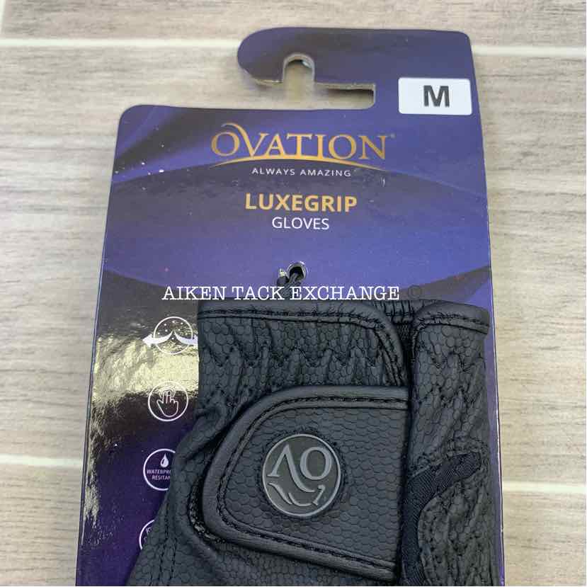 Ovation LuxeGrip StretchFlex Riding Glove, Size Medium
