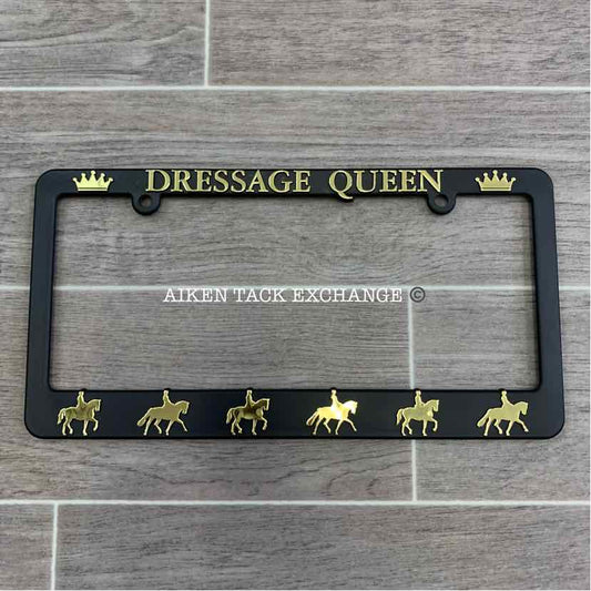 Dressage Queen License Plate Holder