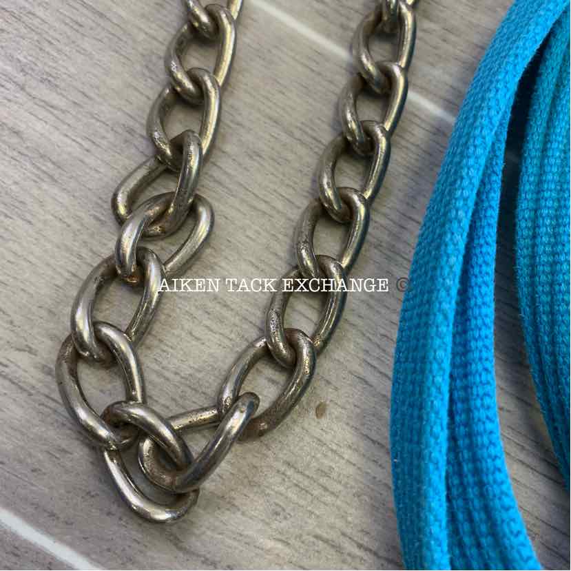 Cotton Web Lunge Line w/ Chain